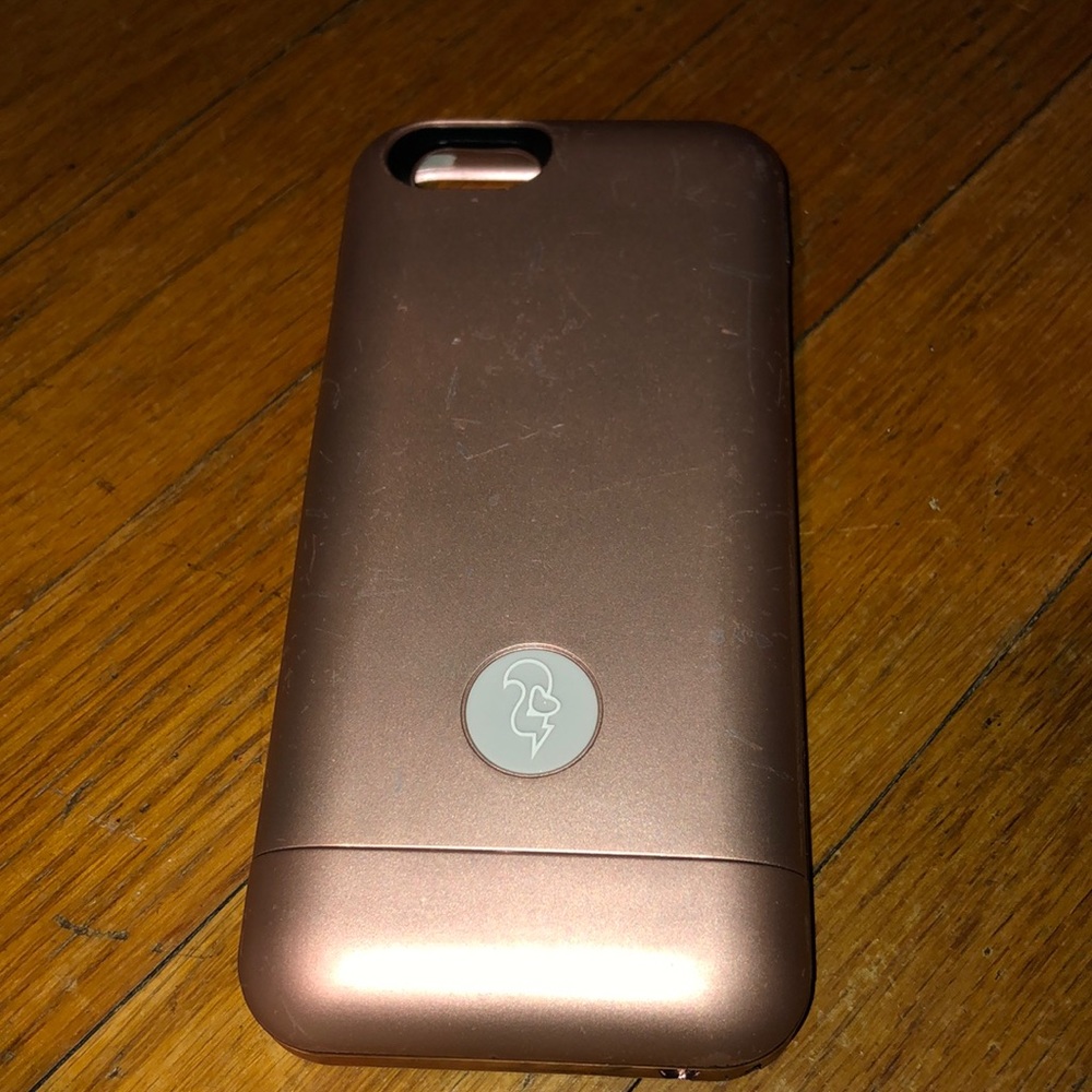 iPhone 6/6s charging case (rose gold)